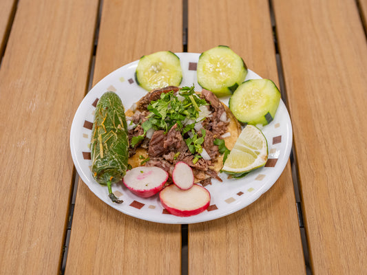 Tacos - Cabeza de Res (Beef Head)